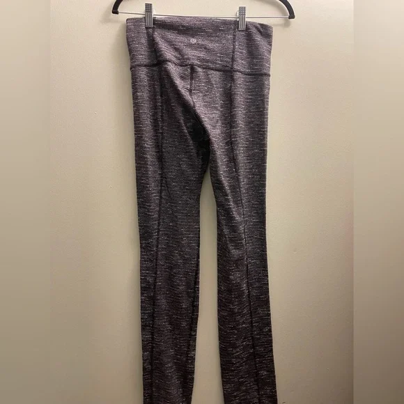 Womens Lululemon Heathered black white Leggings Tall 14” waist - Picture 5 of 5